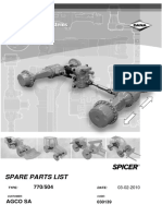 Spare Parts List: Type: Date