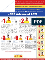 FIITEE - JEE Advanced 2021 Results