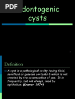 Odontogenic Cysts