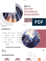 Sistem Informasi Manajemen - Pemanfaatan Teknologi SIM, CBIS, Dan Keunggulan Bersaing