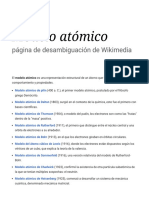 Modelo Atómico - Wikipedia, La Enciclopedia Libre