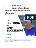 Historia de Mark Zuckerberg