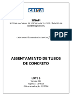 Assentamento de Tubos de Concreto para Drenagem