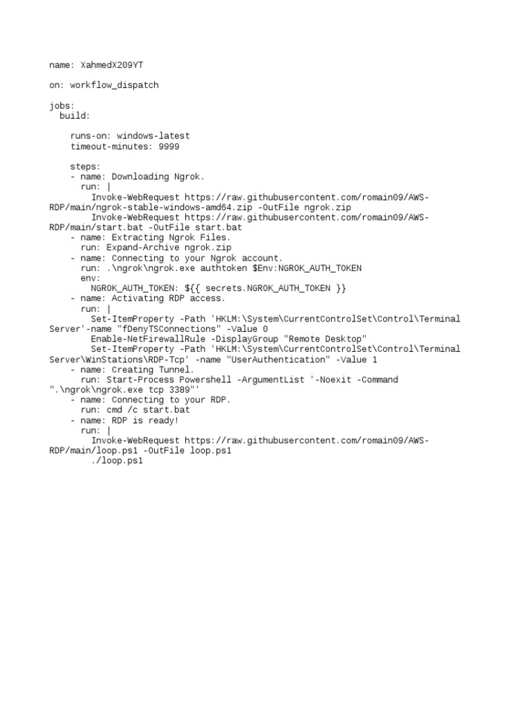 RDP | PDF