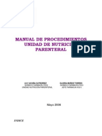 Manual de Nutricion Parenteral