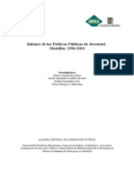 Balance de Las Políticas Públicas de Juventud. Medellín 1990 - 2010