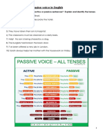 Passive Voice - Introduction and Exercises
