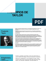 Principios de Taylor - Intervencion Karoll Fragozo