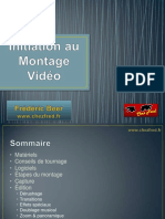 Initiation Au Montage Video