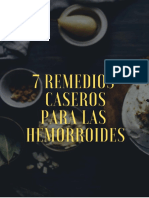 7 Remedios Caseros Para Las Hemorroides