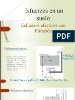 Esfuerzos en un suelo con filtración Grupo 3