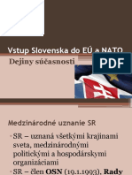 Vstup Slovenska Do EÚ A NATO
