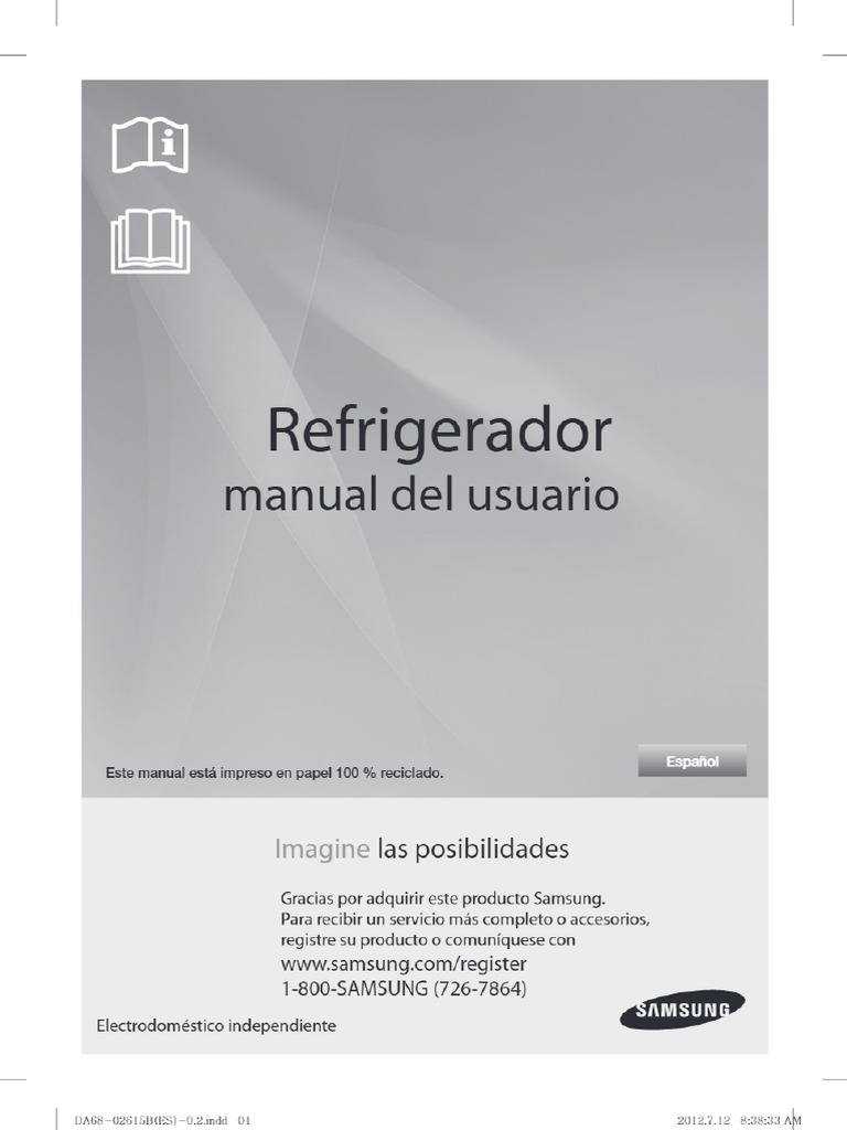Samsung RF263BEAESL Manual de Usuario - Manualzz | PDF