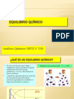 Equilibrio Químico Isfd 100