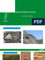 CLASIFICACIÓN DE SUELOS (Granular)