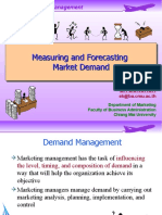 Measuring and Forecasting Market Demand Measuring and Forecasting Market Demand