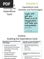 Lesson H - 1 Ch10 Exp. Cycle Act. Tech.