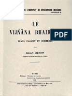 Le Vijnana Bhairava-Lilian Silburn