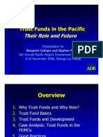 Trust Funds in The Pacific - Their Role and Future