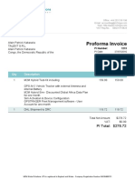 Proforma Invoice: M2M Global Solutions LTD
