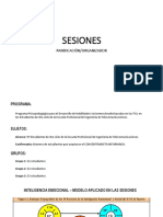 Sesiones - Planificación