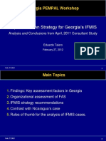 Georgia Workshop Analyzes IFMIS Strategy