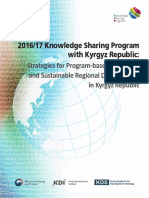 Strategies For Program-Based Budgeting and Sustainable Regional Development in Kyrgyz Republic English