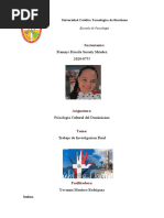 Practica final de psicologia cultural del dominicano 