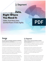 The Right Data, Right Where You Need It: CDPs, First-Party Data, and the Power of Data Agility
