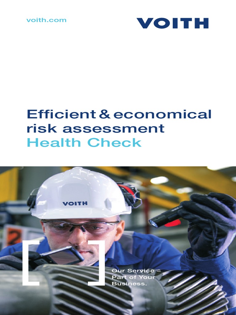 An Efficient Risk Assessment: Voith's Health Check Service Provides ...