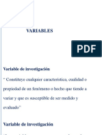 Sesion 20. Variables de La Investigación