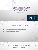 Pembuatan Sabun Cuci Tangan