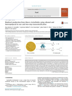 Biodiesel production from fungal biomass compared using one- and two-step transesterification