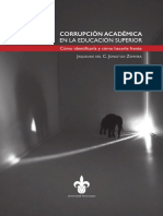 Corrupción Académica en La Educación Superior