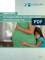 2020 08 26 Food Safety Booklet - Pregnant Women - WEB