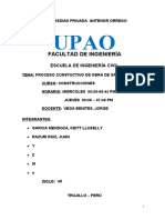 Proceso Costructivo Saneamiento