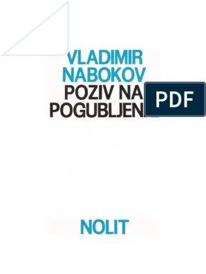 diktator milosrđe Misterija  Vladimir Nabokov - Poziv Na Pogubljenje | PDF