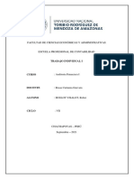 Trabajo Auditoría Financiera I