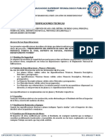 Mejoramiento del servicio de agua del sistema de riego Puerto El Cura