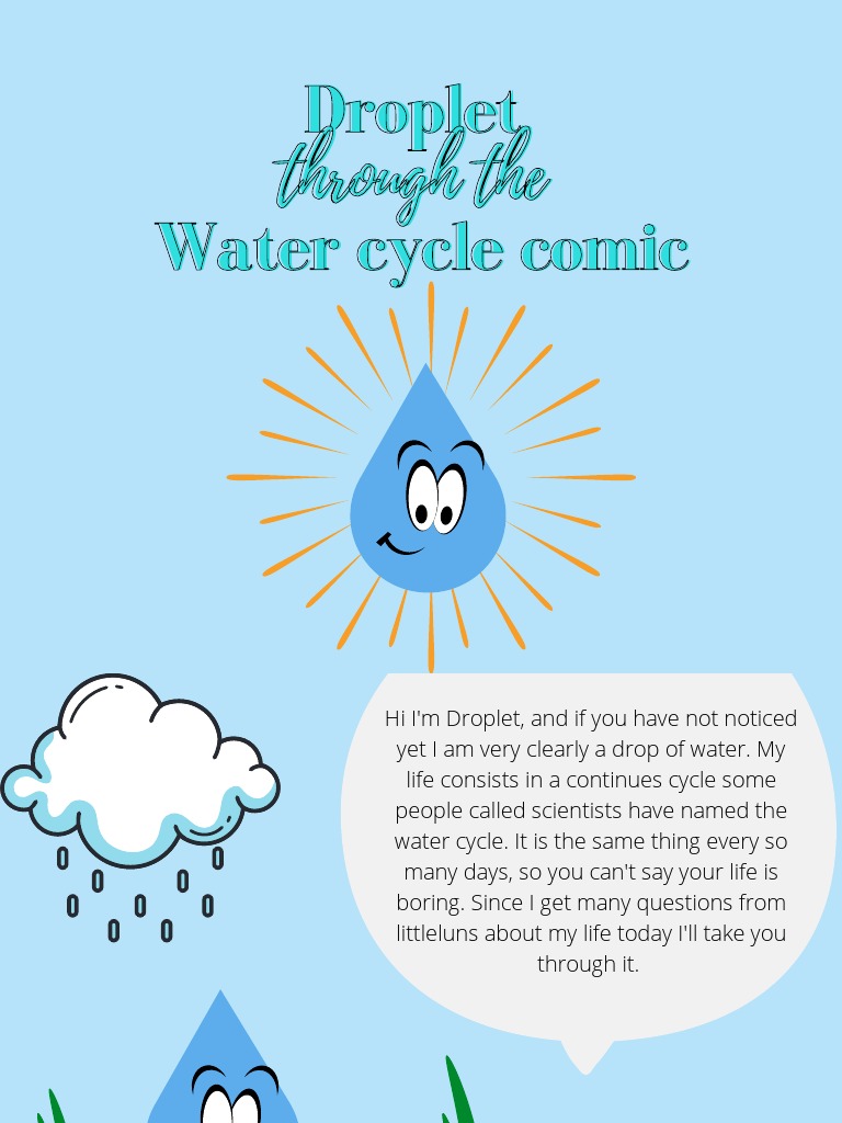 Comic Strip | PDF | Water | Water Cycle