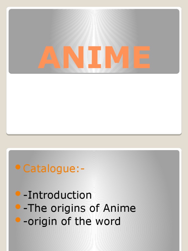 Anime | PDF | General Fiction