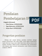 Penilaian Pembelajaran IPS