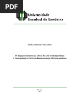 Espaços Internos A Partir de Marleau-Ponty