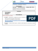 Plano de Aula - Atendimento Remoto: Cópia e Explicação Do Conteúdo