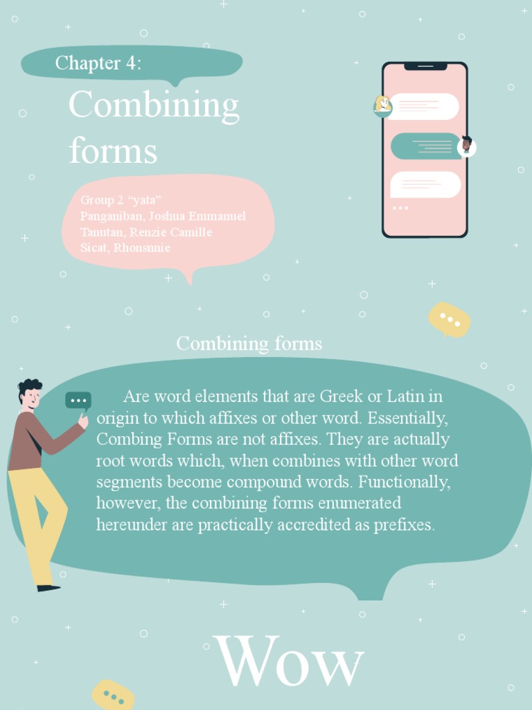 Understanding Combining Forms | PDF | Word | Vowel