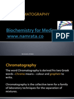 Chromatography: 1 Biochemistry of Medics