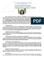 8 Técnicas Psicológicas para Lidar Com Stress e Ansiedade - 2º Ano - 2021