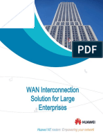 WAN Interconnection Solution For Large Enterprises