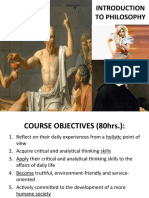 Topic 1. Introduction To Philosophy