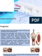 Menilai Hasil Pemeriksaan Hepatitis Pada Pranikah Dan Prakonsepsi